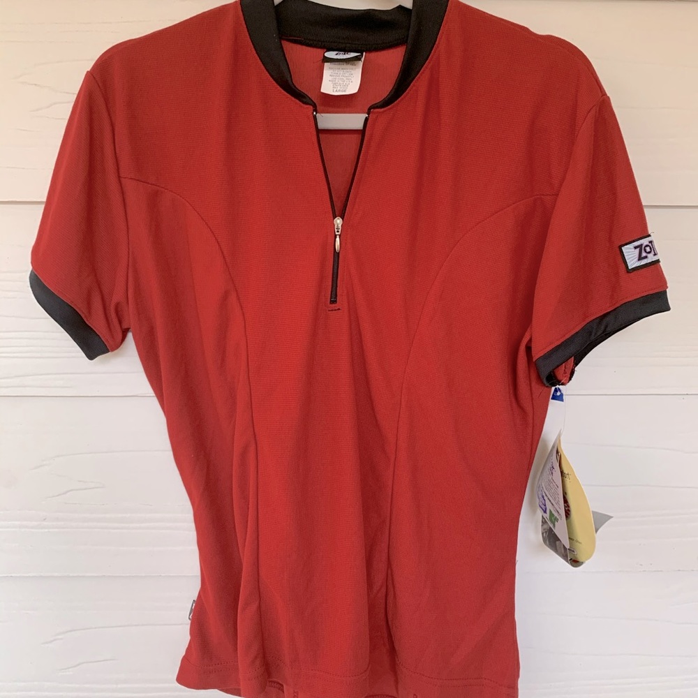 ZOIC Airheart Cycling Jersey Red Large